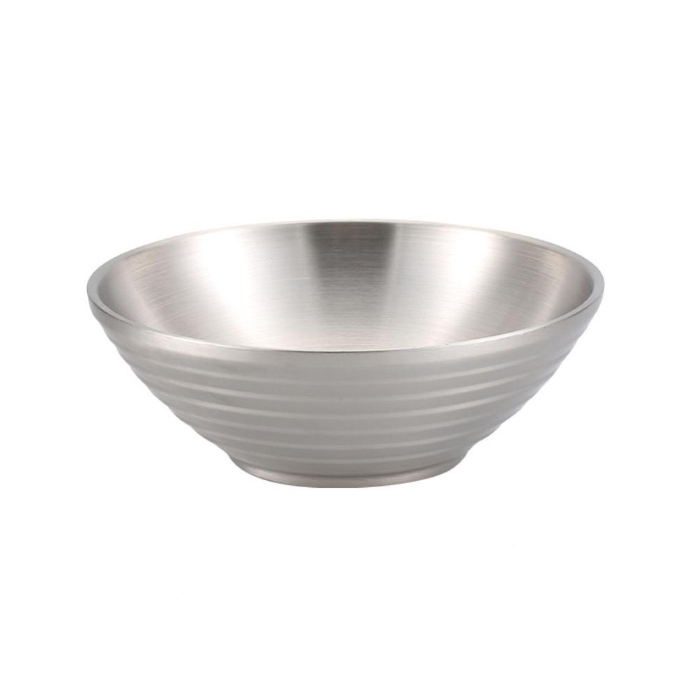 Heat Insulated Ramen Bowl Anti Fall Instant Noodles Bowl Smooth Double Layer Rice Bowl  Restaurant