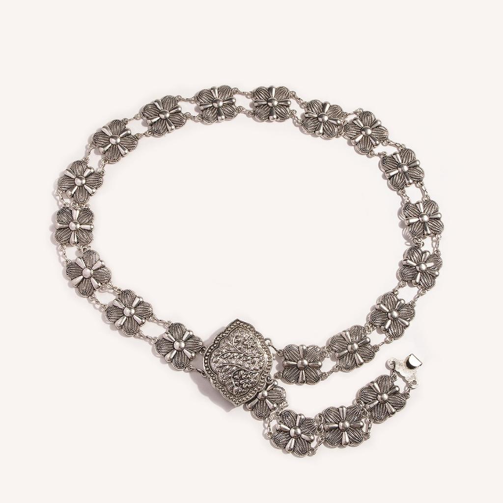 Женский маленький цветной пояс-накладка на талию Ханфу Богемный пояс