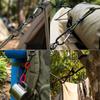 4Pcs High Strength Tent Elastic Rope Cord Hook Fixing Cords String with Carabiner  Survival