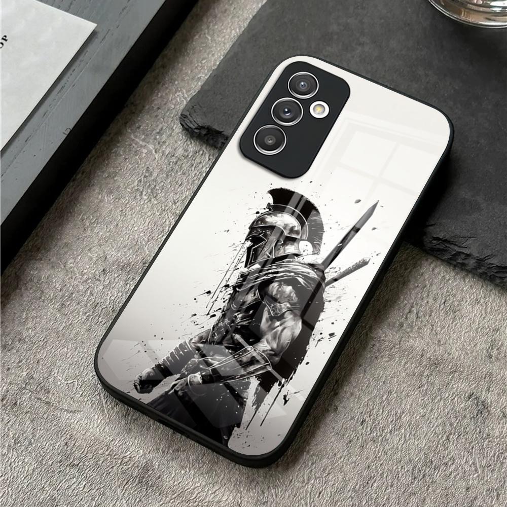 Phone Case For S25 Ultra Samsung S26 S23 S24 Plus S22 S20 S21 Fe A54 A34 A53 A16 Glass Cover Flim 300 S-Spartans