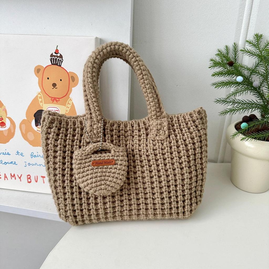Hand Woven Cute Handbag 30*14*8cm