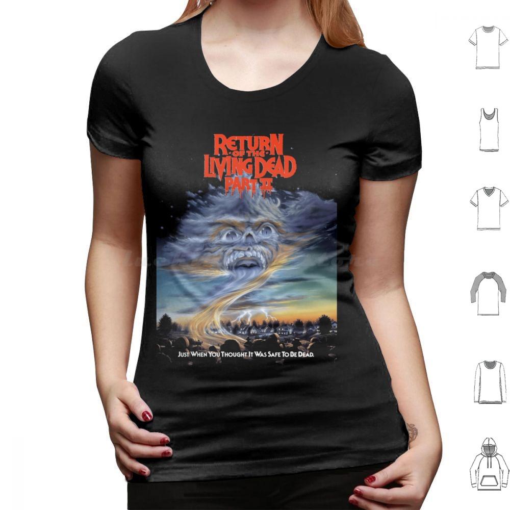 Return Of The Living Dead Part IiArtwork T Shirt Big Size 100 Cotton Return Of The Living Dead Zombie Horror Tarman Zombies