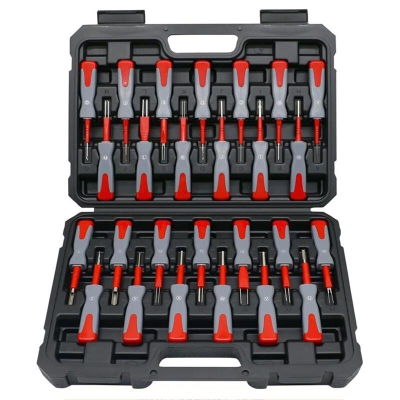 26-Piece Automotive Wiring Harness Terminal Removal Tool Kit