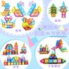 Magnetic Building Magnetic Magnetic Building Educational Toys for 3D Popular Toys for Girls and Christmas Gift Manual 97-Piece Blocks, 7.5cm Tiles,