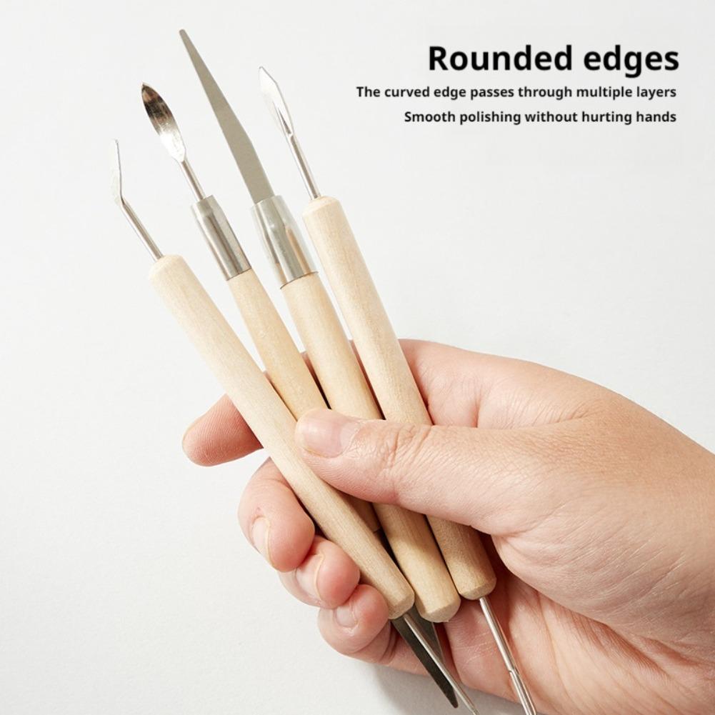 61Pcs Pottery Clay Tools Kit, Polymer Clay Sculpting Tools, Air Clay Tools Set for Ceramic Craft, Carving, Modeling, Shaping