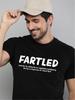Fartled T-Shirt, Funny Farting Addicts Definition Top Casual Men's Gift Cotton Tee
