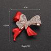 Exquisite Women's Red Flower Brooch – Niche Design, High-End Suit Accessory