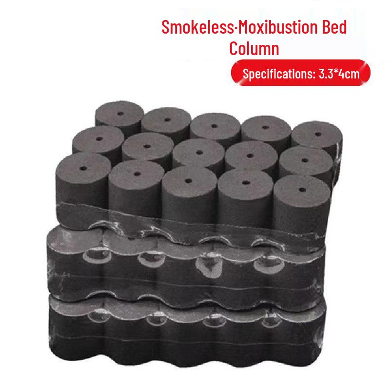 Smokeless Moxa Sticks: 54 Carbonized Moxa Strips for Home and Salon Use