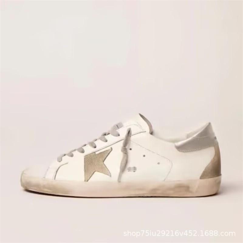 Scarpe da Ginnastica Loafer Donna Stampa Stelle Usurata Tacco Basso Comode Casual con Suola in Gomma