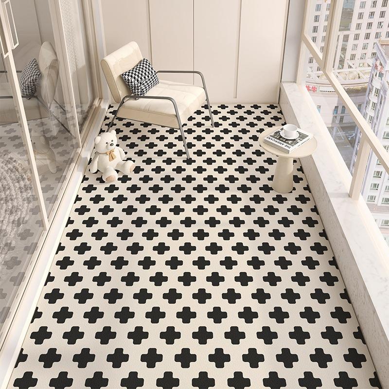 Home Decor Floral Area Rugs for Living Room Cute Kids Room Print Carpet Vintage Machine Washable Floor Mat Soft Non-slip Tapis