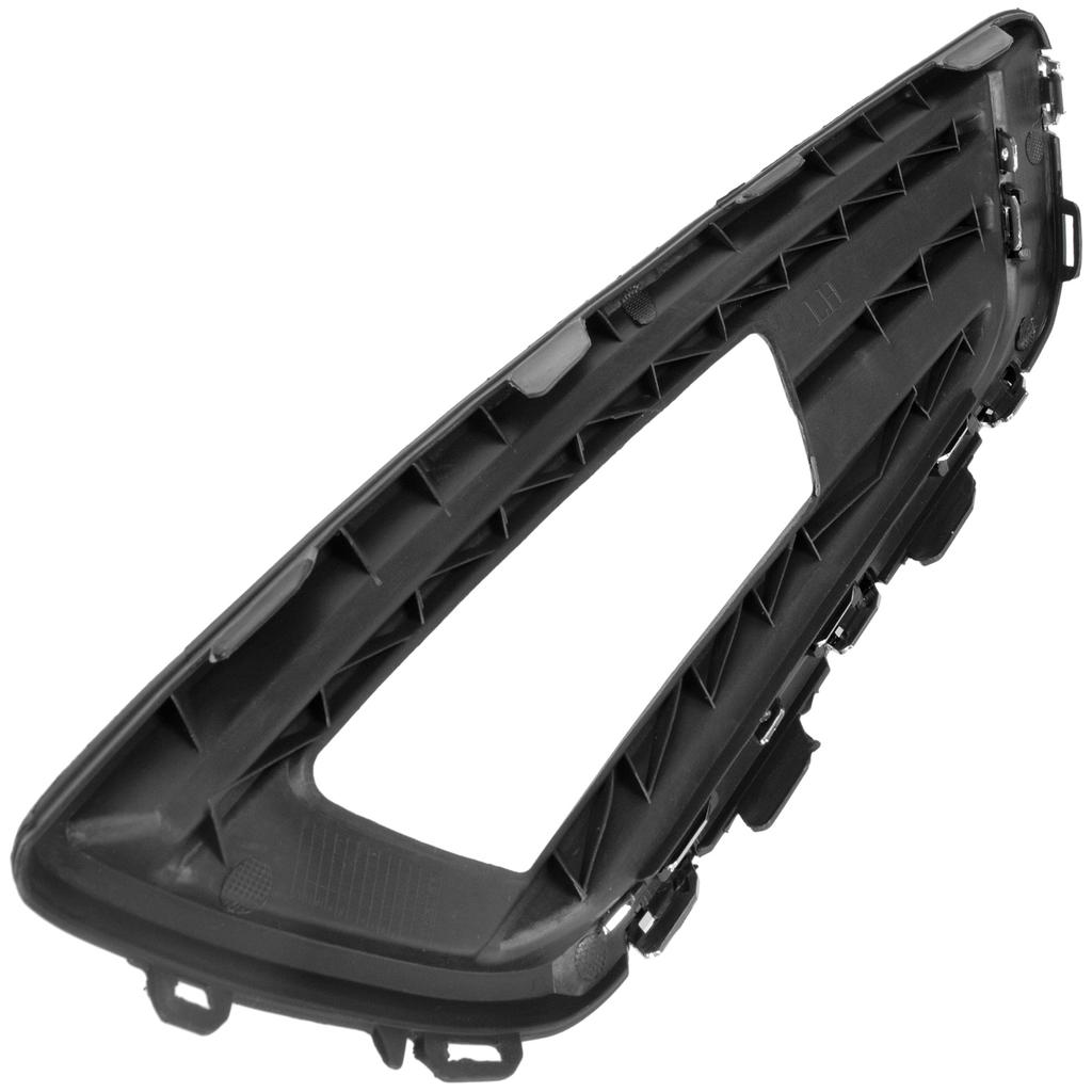Ford FOCUS III FL 12-16 WITH HALOGENS grille in the front bumper BLACK + CHROME left