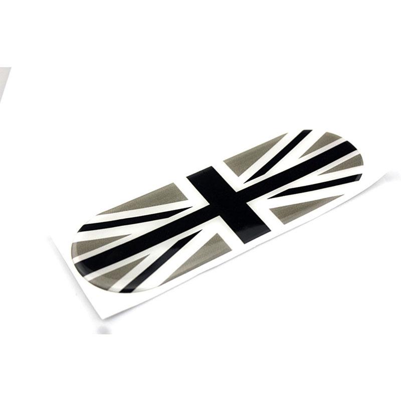 Car Epoxy Stickers Sun Visor Makeup Mirror Back Decals Decoration For Mini Cooper F55 F56 Interior Decorative