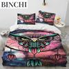 Fashion DreamCatcher Feather Owl Comforter Bedding Set King Queen Size Duvet Cover Pillowcase Soft Comfortable