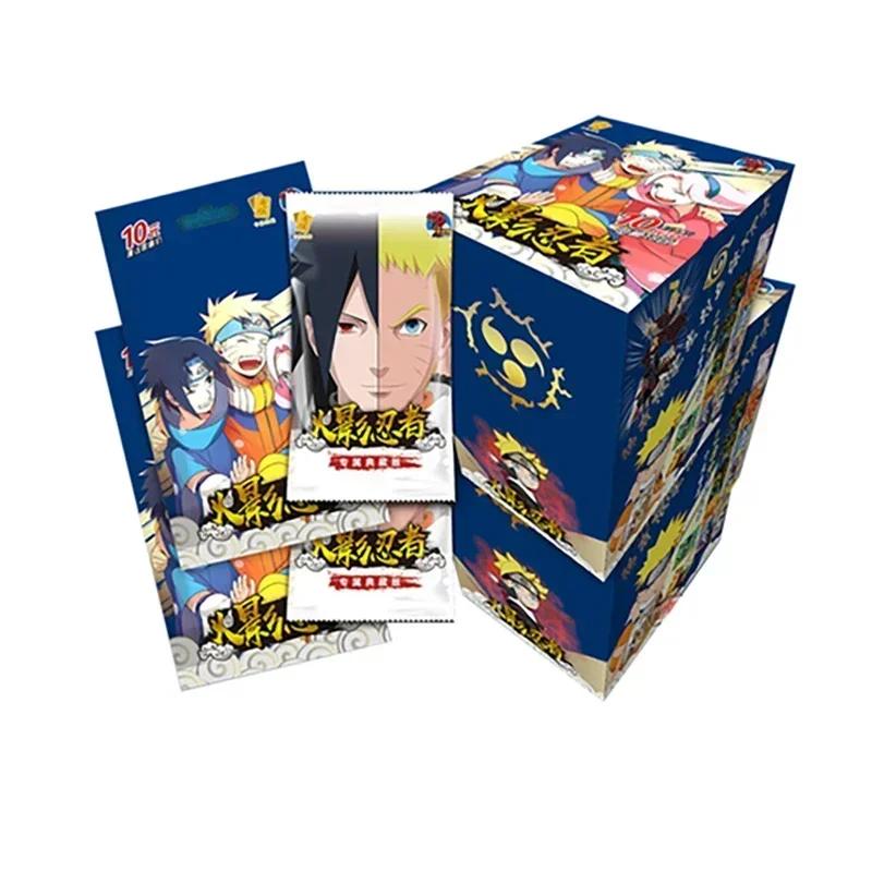 Naruto Card Deluxe Collection Edition Card Naruto Sasuke Anime Character TCG Board Game Toys Children Gifts