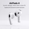 TWS Wireless Earbuds Compatible AirPods 4 Active Noise Cancellation Spatial Audio IP54 Sweatproof Bluetooth Headphones