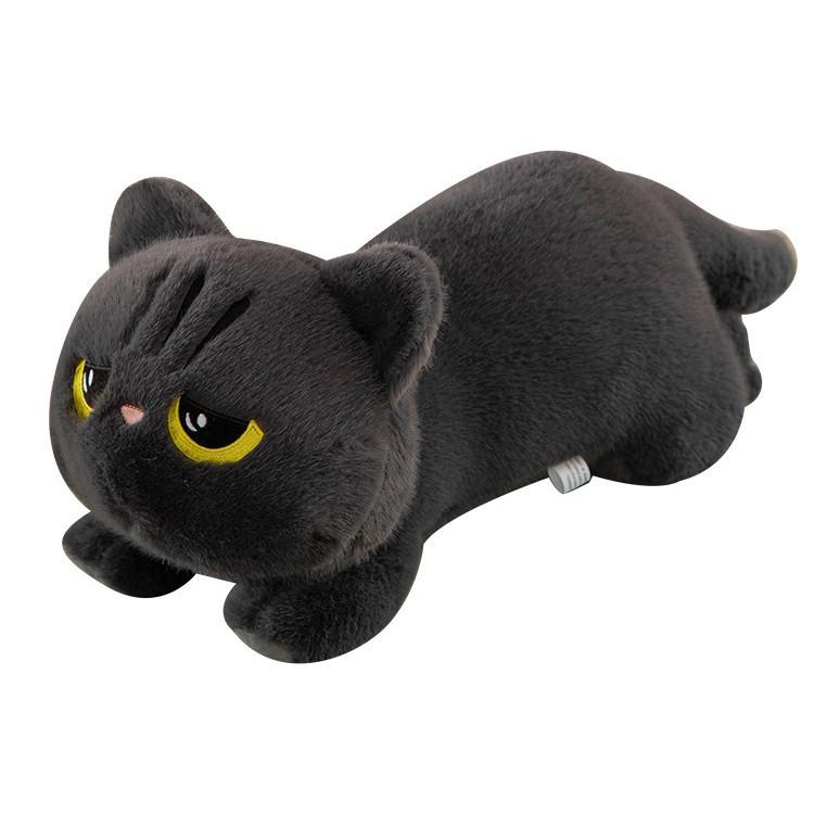 Cross-Border Long Cat Plush Pillow - Cute Cat Toy Backrest and Gift