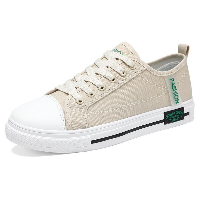 2025 Canvas Shoes Men's Casual Couple Men's Shoes Korean Version Low-top Small Whiteboard Shoes Classic 2025 Vulcanized Shoes