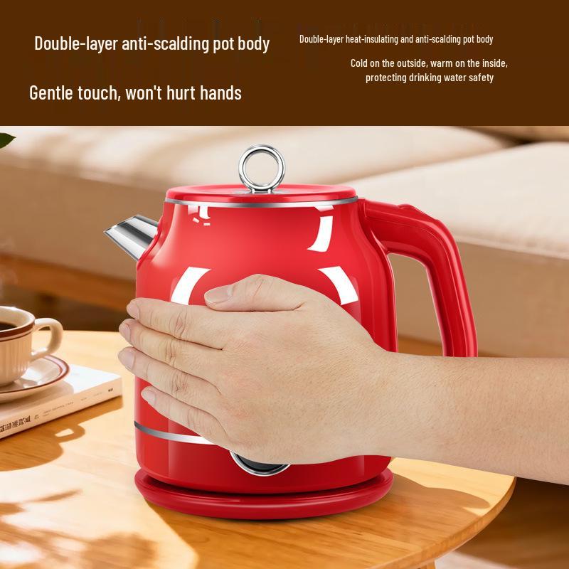 Wanlida 2L Smart Stainless Steel Anti-Scald Electric Kettle with Heat Preservation