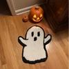 Halloween Web Pumpkin Bath - Rugs Decor - Bats Bathroom Decoration Room Decorations Witch Home Cute Mats For Kitchen Bedroom Family Decor