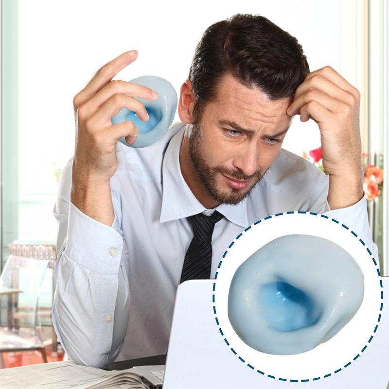 Stress Relief Sand Glutinous Balls Funny Sensory Toys Pinch Glutinous Rice Cake Ball Maker Slow Rebound Stress Relief Toy Child