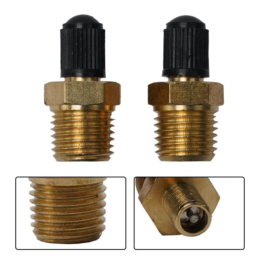 

Tank Tire Valve Core Tires Parts Valve 1/4in Brass