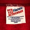 Hanes 90s Made in USA Print Long sleeve trainer L Old Vintage Sweatshirt Men's Used