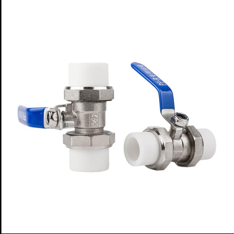 ZhuCang PPR Hot-Melt Double Union Ball Valve