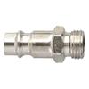 2/5pcs 32mm Quick Release Euro Fittings With Male 1/4" BS-P Thread Compressed Air Line Coupler Connector For Air Compressor