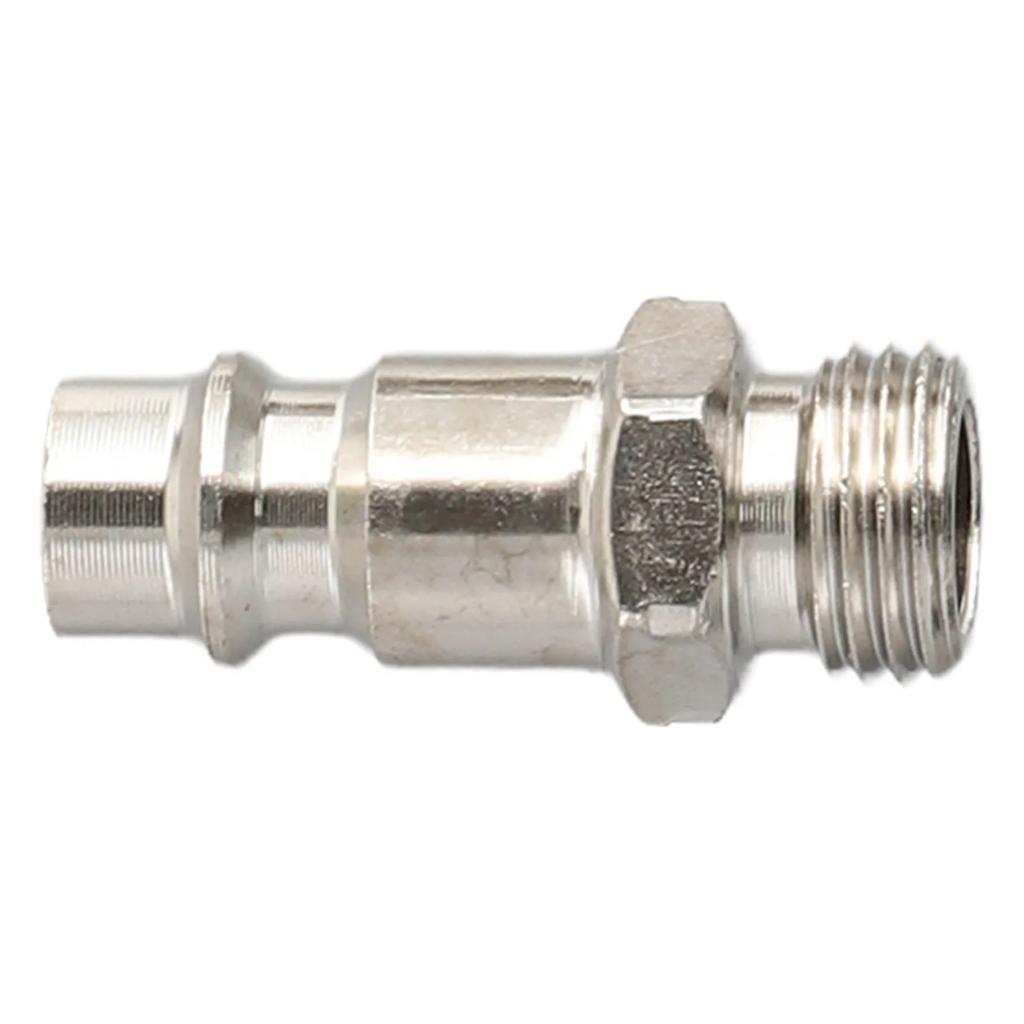 2/5pcs 32mm Quick Release Euro Fittings With Male 1/4" BS-P Thread Compressed Air Line Coupler Connector For Air Compressor