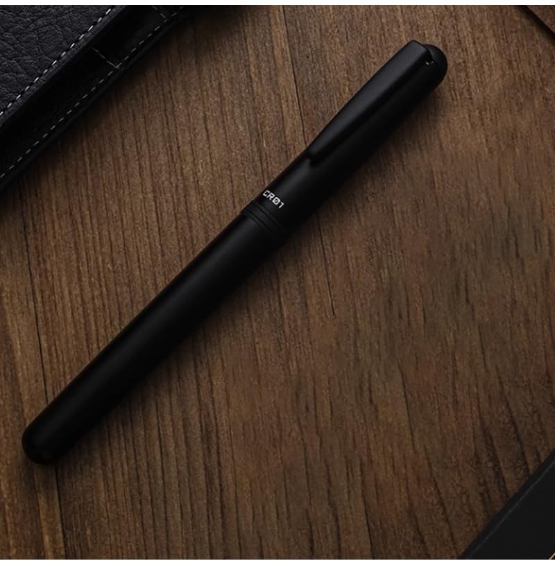 OHTO Auto Rollerball Pen CR01 Matte Black Water-Based (CR01-05-MBK)