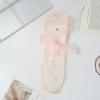 Calzini Estivi Sottili in Rete da Donna, Calzini Colorati Uni da Impilare, Calzini Fatati con Fiocco di Perle, Calzini Personalizzati Genitore-Figlio