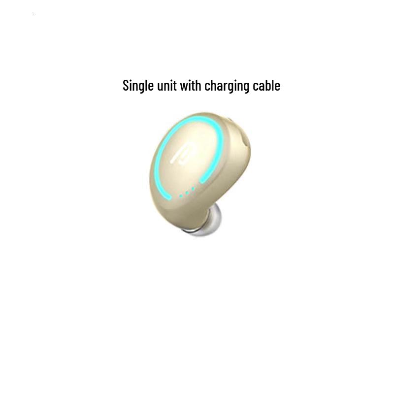 B8 Mini Invisible TWS Noise-Cancelling Bluetooth Earbuds with Charging Case