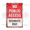 No Trespassing Plaque Private Property Waring Metal Sign Beware of Dog Private Jetty No Public Use Do Not Enter Restricted Area