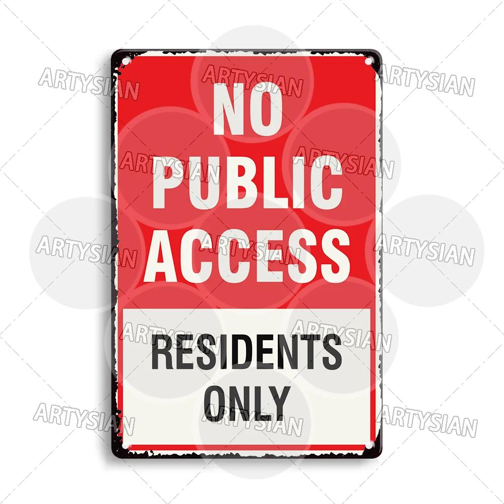 No Trespassing Plaque Private Property Waring Metal Sign Beware of Dog Private Jetty No Public Use Do Not Enter Restricted Area