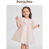 PawinPaw Cartoon Bear Baby Girl Mesh Princess Dress