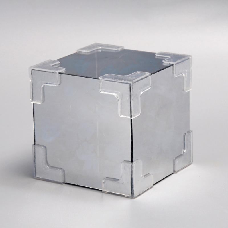 Scientific Experiment Diy Tulip Flower Sea Night Light Stereo Magic Cube Mirror Children Handmade Gift Suit