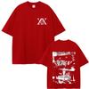 Anime Hunter X Hunter Eyes Graphic T-shirt Men Women  Soft Cotton T Shirts Male Fashion Manga Oversized Streetwear