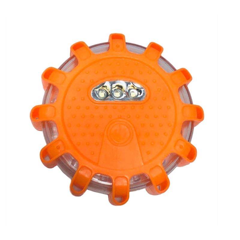 Car Emergencies Beacon Lights with 9 Blinking Pattern Roadside Assistance LED Flares Auto Safety Flashing Lights
