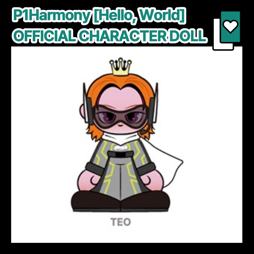 P1Harmony Official Character Doll Plush Member Select