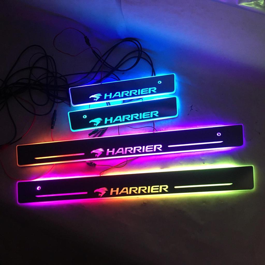 Infrared Non-Destructive Sill Strip with 13-Mode LED Magnetic Welcome Pedal for Lingfang HARRIER