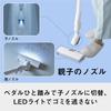 Panasonic Cyclone Vacuum Cleaner MC-SR640K-W, White, with Tangle-Free Brush, House Dust Detection Sensor, and LED Light