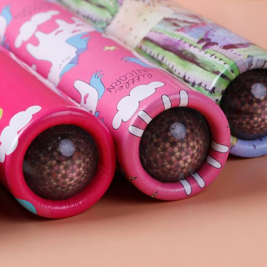 1/2/3Pcs Kids Kaleidoscope Toy Portable Toddlers Educational Classic Kaleidoscope Toy Stocking Gift Bag Filler Carnival Prize Party Gifts