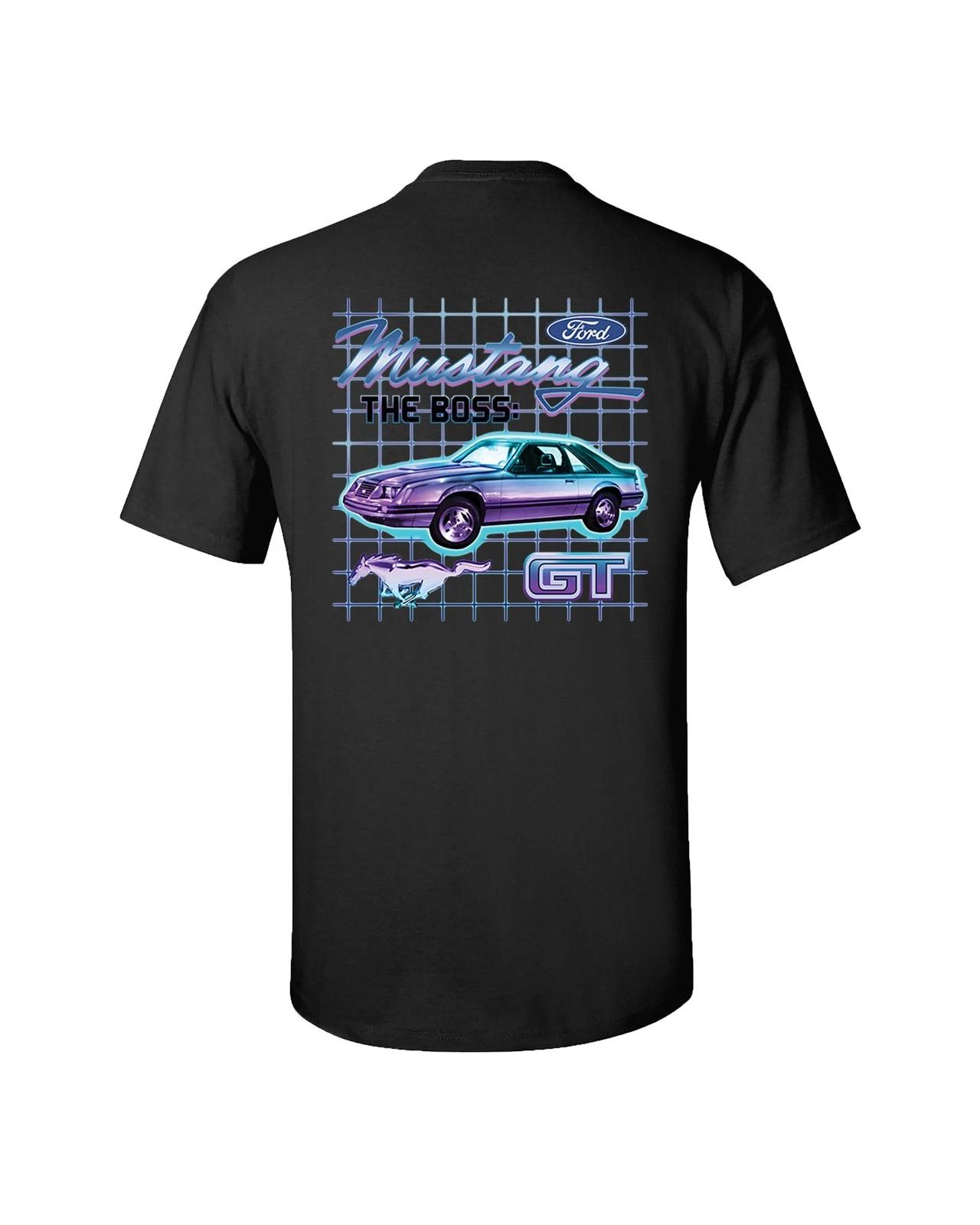 Trenz Shirt Company Ford Mustang GT The Boss Classic Ford T Shirt XL