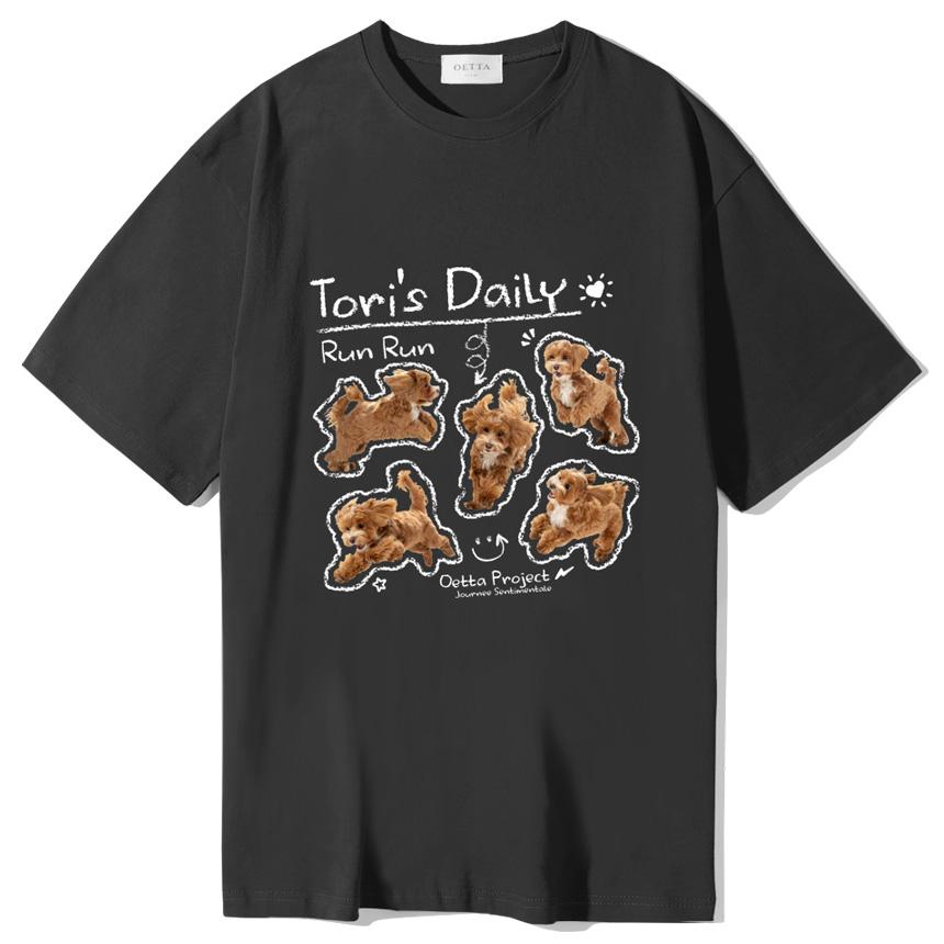 Yda Tori S Day Short Sleeve T-Shirt Black Black/M