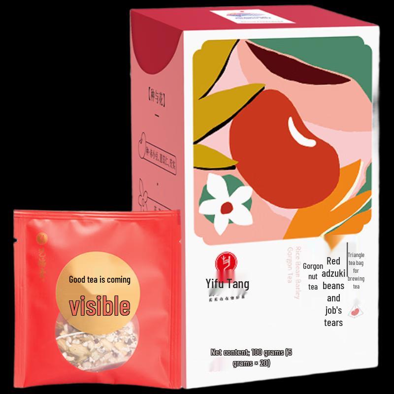 Yifutang Red Bean, Coix Seed & Gorgon Fruit Herbal Tea