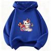 Funny Cat Cute Girls Hoodie Kids Children's Sweatshirt Cute Harajuku Hoody for Boys Autumn Winter Casual Hoodies