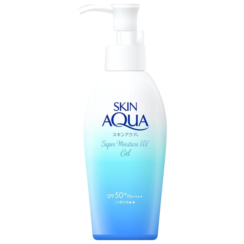 Skin Aqua UV Super Moisture Large Pump 1 pc 50+ Gel, Type, Sunscreen, Fragrance-Free, (x 1)