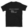 Kommentar Ladevorgang Bitte Warten Sarkastisch Sarkasmus Lustiges T-Shirt