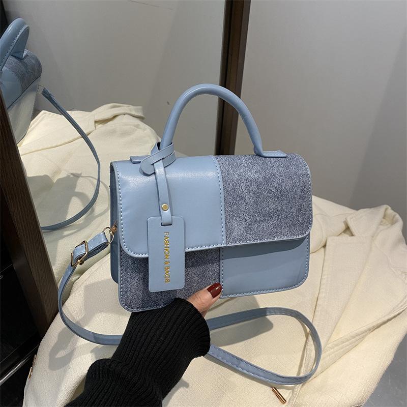 New niche design stylish and simple small square bag trendy bag women's casual messenger bag