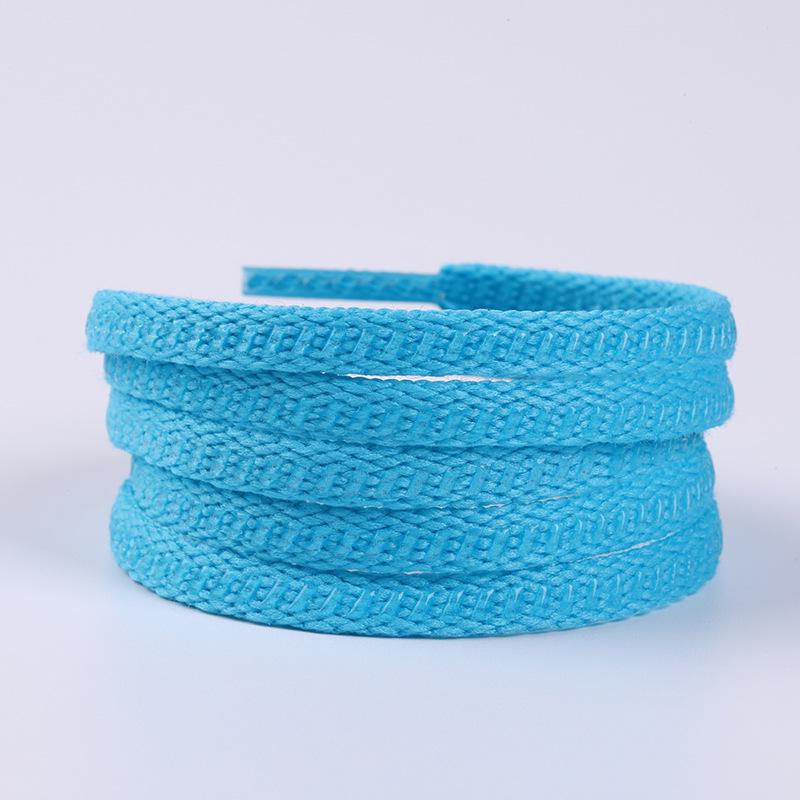 Non-slip Flat Shoelaces Sneakers Tennis Football Shoe Laces Double Sided Silicone Anti Slip Rope Shoelace for Shoes Accessories